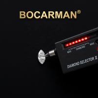 BOCARMAN D Color VVS1 Moissanite taille marquise, pierres en vrac de petite taille, testées positivement au testeur de diamant, excellente taille pour la fabrication de bijoux