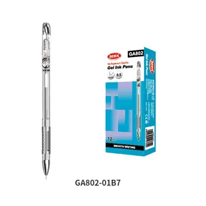 Beifa Ga802 0.5Mm Naaldtip Plug In Type Hoge Capaciteit Snel Droge Inkt Pennen Voor Glad Schrijven Extra Fijne Punt Gel Inkt Pen