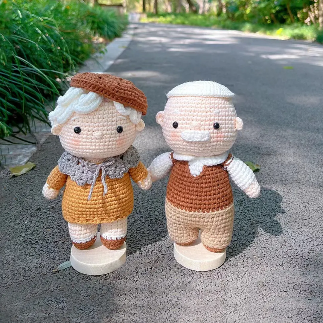 Tùy Chỉnh Crochet Sợi Tìm Hiểu Để Người Mới Bắt Đầu DIY Mini Handmade Thủ Công Máy Chiếu Vá DIY Starter Kit Crochet Kit Cho Trẻ Em