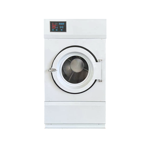 Séchoir à tambour commercial à trois cylindres empilable et sécheuse pour laverie automatique, grande capacité, machine à laver à chargement frontal 100 kg, 15 kg Ind - Product Image 2
