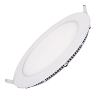 Dalle LED Syska pour Bureau, Luminaire Encastré Rond LED, Downlight LED 12W 15W 18W, Plafonniers Carrés LED