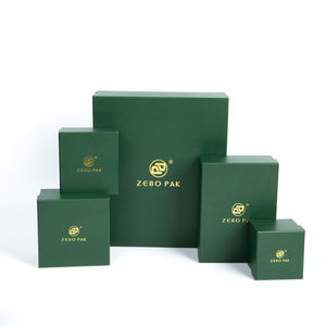 Boîte à bijoux haut de gamme Zebo, boîte à bagues sur mesure, boîte à bracelets en cuir PU avec logo et emballage - Product Image 3