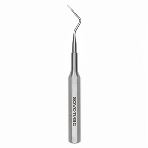 เครื่องมือถอนรากฟัน Dentovos Hiedbrink Root Tip Pick Elevator รุ่นพรีเมียม ทำจากเหล็กกล้าไร้สนิม 420 ผิวขัดด้านเคลือบพลาสมา สำหรับดึงเศษรากฟัน - Product Image 4