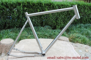 XACD Ti <strong>Cycles</strong> T47 BB Shell <strong>Titanium</strong> Gravel Road Bike Frame Disc Brake 700X45C Ti Minivelo Lightweight Touring 1.6kg - Product Image 2