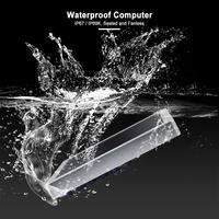 Panel Táctil Industrial Personalizado con Protección Anti-UV y Anti-Reflejos, Pantalla Táctil LCD Integrada de 9~36V, Resistente al Agua IP69K