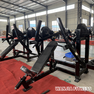 Máquina de <span class=keywords><strong>Press</strong></span> de Pecho <span class=keywords><strong>Inclinado</strong></span> con Carga de Placas Ajustable 2026 para Gimnasio, Equipo de Entrenamiento Profesional de Alta Calidad - Product Image 4