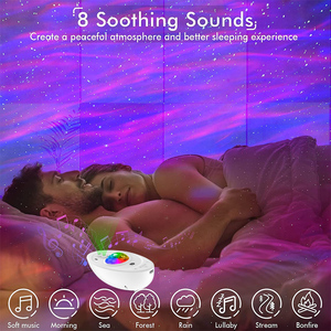 Lampe de chevet intelligente WIFI avec haut-parleur, bruit blanc, lumière de réveil au lever du soleil pour enfants et adultes, lampe de table LED rechargeable - Product Image 5