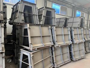 قالب خرساني مخصص على شكل حرف U لقنوات الصرف، قالب فولاذي مسبق الصنع لتصريف المياه مباشرة من المصنع - Product Image 5