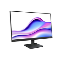 Monitor Profesional Lenovo L24-4e 23.8" FHD, Visual Lancar 100Hz, 99% SRGB, Kontras 1300:1, Tingkatkan Produktivitas & Kenyamanan Mata