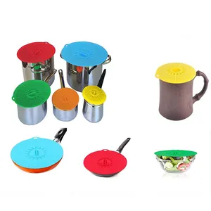 Wholesale Healthy safe Kitchen Microwave Silicone Cup Lid Food Cover with Suction