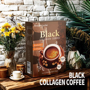 Café Instantáneo en Caja, Glutatión-Colágeno con Sabor a Fruta y Azúcar, Sabor <span class=keywords><strong>Chocolate</strong></span> Amargo, Grado Superior, 100g - Product Image 2