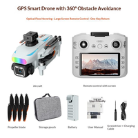 Drone T22 à succès, nouveau modèle, avec positionnement GPS, retour automatique à la base, contrôleur intelligent, évitement d'obstacles, drone RC HD
