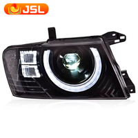 Feux de voiture pour Pajero V73 2006-2020, phares LED, versions LHD et RHD, feux de jour DRL, clignotants dynamiques, design de lentille de projecteur