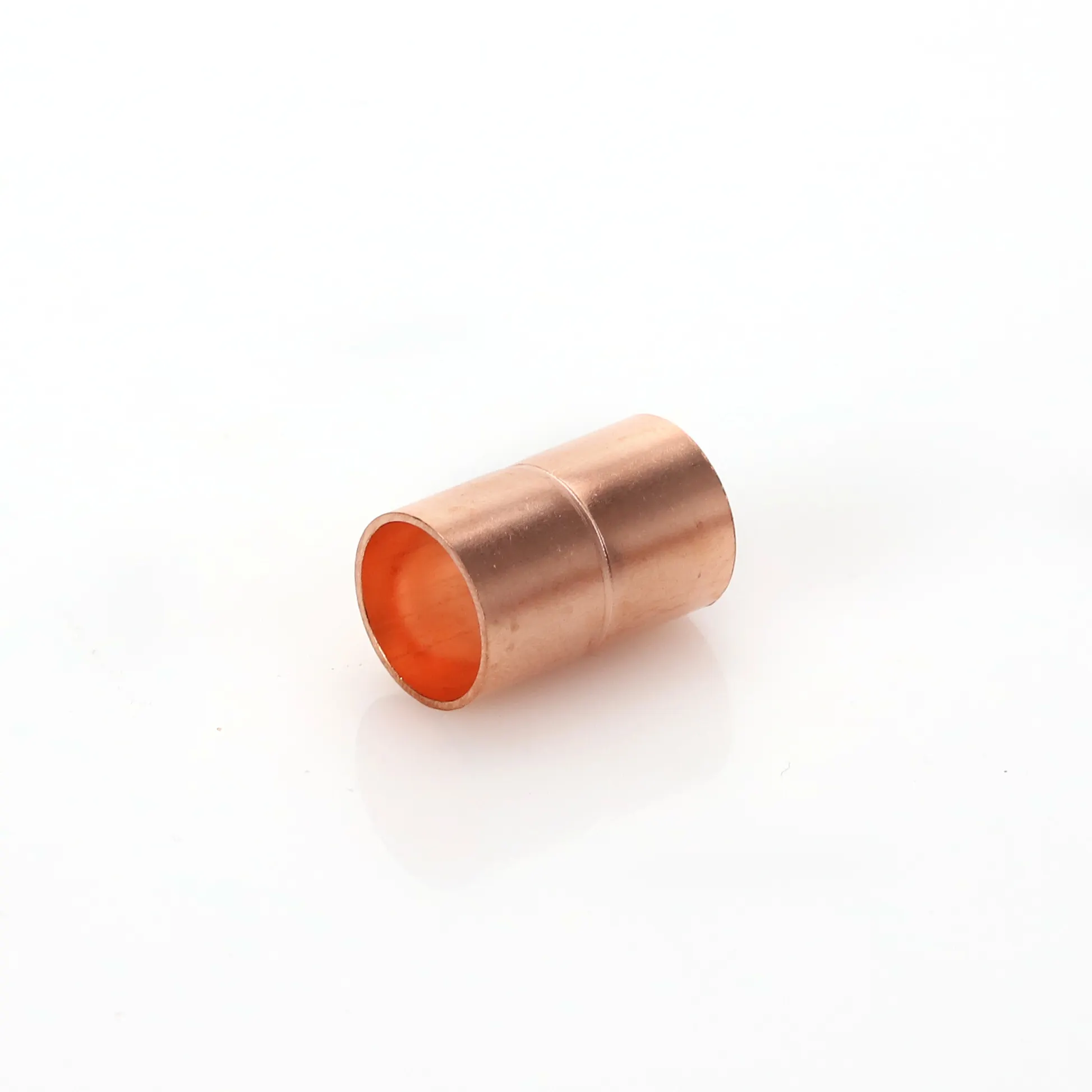 red copper Coupling for Refrigeration repair parts Plumbing