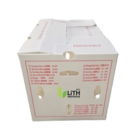 Boîte de fruits et légumes biologiques recyclables - Emballage personnalisé en polypropylène creux non ciré, résistant à l'humidité, de qualité alimentaire