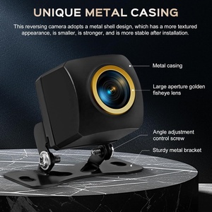 กล้องมองหลังติดรถยนต์ HD สำหรับป้าย<span class=keywords><strong>ทะเบียน</strong></span>รถยนต์ AHD 1080P ตัวกล้องโลหะ มุมมองกว้าง 170 องศา กล้องมองหลัง กล้องมองหน้าสำหรับยานพาหนะ - Product Image 2