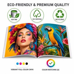 Impresión de Catálogos y Revistas con Tapa Blanda a Todo Color, Encuadernación Perfecta, Servicios OEM/ODM de Fábrica China - Product Image 4