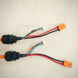 OEMカスタムGTSバッテリーハーネスXT60 LCB30 8コアシールド電動スクーターワイヤーハーネス - Product Image 6