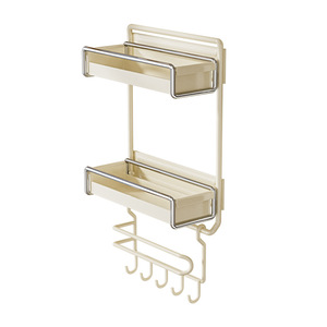 Étagère magnétique Haier pour réfrigérateur, organisateur de rangement latéral mural avec porte-serviettes en papier et crochets pour la cuisine - Product Image 5