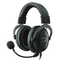 Headset Gaming HyperX Cloud Alpha Berkabel dengan Driver Dual Chamber, Kenyamanan Legendaris, Rangka Aluminium, Mikrofon Lepas Pasang