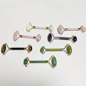 Rouleau de jade en pierre de cristal naturel, avec logo personnalisé, pour les soins de la peau, 1 pièce - Product Image 6
