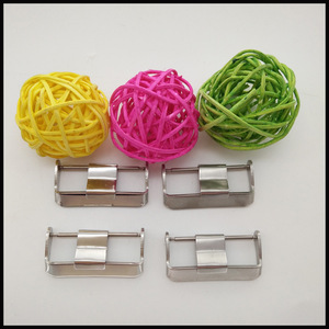 Boucle de montre en acier inoxydable 22 mm pour sacs, montres et artisanat - Product Image 4