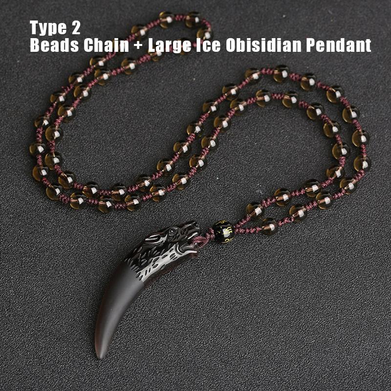 Black  Large Ice Chain