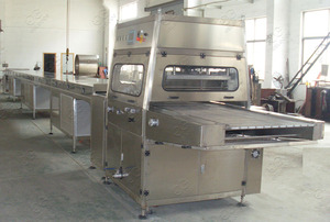 Automatic <strong>Chocolate</strong> Protein <strong>Bar</strong> <strong>Nutella</strong> Dried Fruits <strong>Bar</strong> in <strong>Chocolate</strong> Line Wafer Roll With <strong>Chocolate</strong> Production Line - Product Image 3