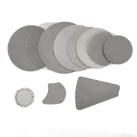 RISEN 5-100 microns en acier inoxydable rond tissé treillis métallique filtre disque extrudeuse écran aluminium bordé liquide/solide filtre