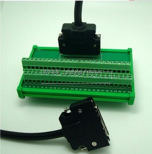 Hot Seller SCSI 50 Pins <b>Terminal</b> Block With 1m Cable Power SCSI 50pin <b>Terminal</b> Block - Product Image 1
