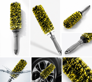 <span class=keywords><strong>Cepillo</strong></span> para Limpiar Ruedas de Coche, Cerdas Suaves, Antiarañazos, con Mango Ergonómico, PP Ecológico, para Detallado de Automóviles - Product Image 5