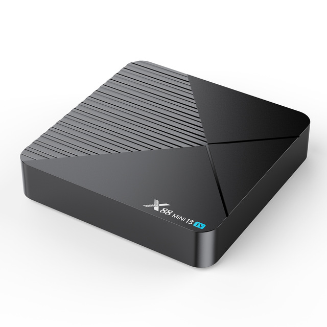 Factory Direct Sales RK3528 Quad-Core Android 13 Dual-Band WiFi6 Foreign Trade X88 Mini 13 TV 8K/4K Set-Top Box