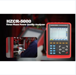 Huazheng 전기 HZCR-5000 전력 품질 문제 해결 장치 휴대용 전력 품질 분석기 - Product Image 5