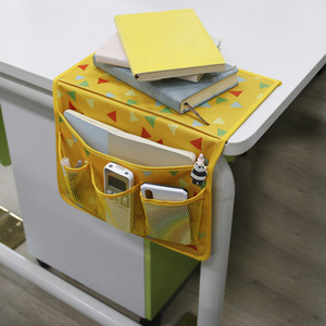 Sac de rangement mignon pour la maison, multifonctionnel, rectangulaire, avec crochets, pour organiser la chambre à coucher et le bureau - Product Image 4