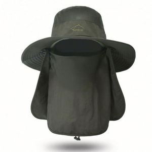 Sombrero de Pescador para Exteriores con Protección Solar, Resistente a los Rayos UV, de Secado Rápido, Plegable e Impermeable, con Cordón - Product Image 1