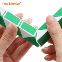 Serpent magique 24 blocs Puzzle à torsion Serpent sensoriel Jouets sensoriels pour enfants Remplisseurs de sacs cadeaux