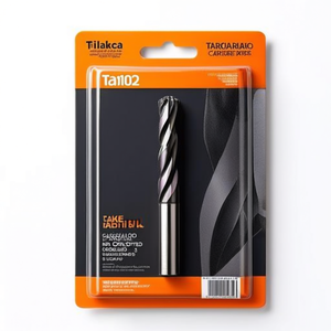 Foret universel en carbure Ttake Ta1002, revêtement Nano TiAlN, forets en carbure 3xD - Product Image 2