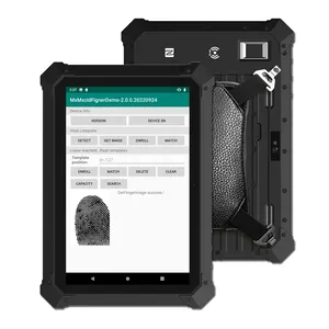 10 Inch IP67 Waterproof Anti Drop Android Rugged Tablet Industrial Tablet PC With Biometric Fingerprint QR Scanner Tablet PC