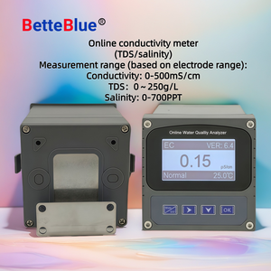 Betteblue 0-200us/Cm Waterkwaliteitstester 316l Elektrode Npt1/2 Draad 0-60 ℃ 0,3 Mpa Temperatuurgeleidbaarheid/Tds Meter - Product Image 3