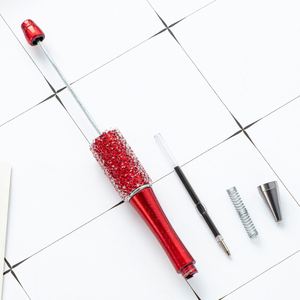 Stylos à bille DIY perlés avec strass scintillants, design étoilé multicolore, cadeau créatif pour tous les âges - Product Image 4
