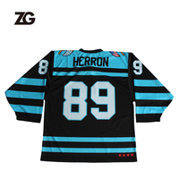 Nouveau design Maillot de hockey Impression par sublimation sur mesure Vêtements de hockey sur glace Chemises de hockey à la mode