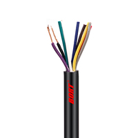Kabel Multi Core UL2845 28AWG 2 Core 4 Core 6 Core PVC Terlindung untuk Kontrol