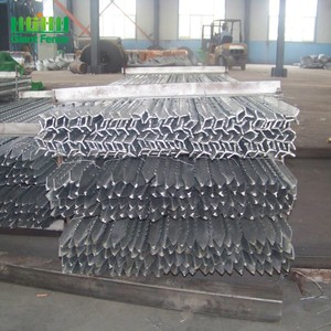 New Zealand <span class=keywords><strong>Black</strong></span> Painted Galvanized Farm Star Picket Y Shape Fence Post - Product Image 6
