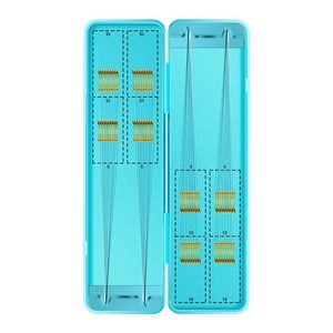 JQWJHAIWEHQI109 Ensemble de hameçons doubles à manchon doré, hameçons barbelés pour la pêche au carpe crucian en fond de rivière, hameçons multiples, tailles 18, 15, 9 - Product Image 1