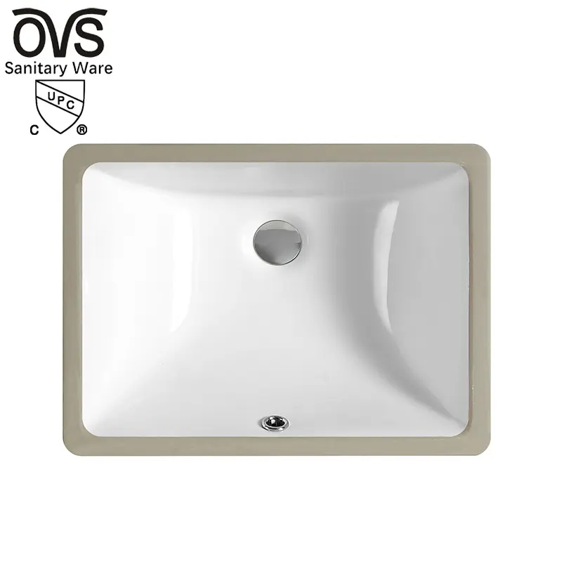 Ovs CUPC pabrik langsung murah wastafel sanitasi Ware keramik porselen Undermount Vanity Set kamar mandi basin