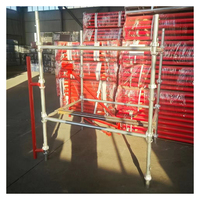 Sistema de andamio Cuplock de acero dulce galvanizado en caliente, para construcción