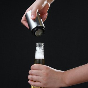 Abrebotellas de <span class=keywords><strong>cerveza</strong></span> automático Premium de acero inoxidable con logotipo personalizado de astilla de alta calidad para Milwaukee Denver <span class=keywords><strong>Baltika</strong></span> Dark - Product Image 4