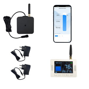 EPT TECH Instrumentos Inteligentes de Medición de Nivel de Líquido Subterráneo, Sensor Indicador de Nivel de Agua Inalámbrico Ultrasónico para Tanques - Product Image 1