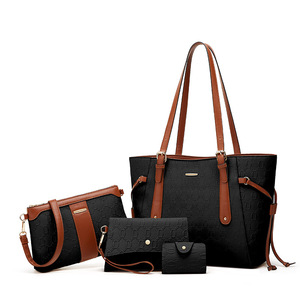 Nouveau style 2025 : Sac bandoulière tendance grande capacité, ensemble de quatre sacs fourre-tout mère-enfant - Product Image 4