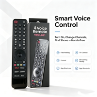 Nuevo Modelo VRCLG01, Control Remoto por Voz Universal Compatible con Todos los Modelos LG 2018-2025